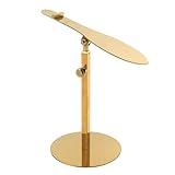 mophrati Schuhständer aus Edelstahl für Sandalen und High Heels, höhenverstellbar, rutschfest, moderner Edelstahl Schuhständer