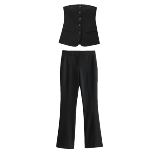 Women's Spring Summer Casual Off Shoulder Tight Corset Top High