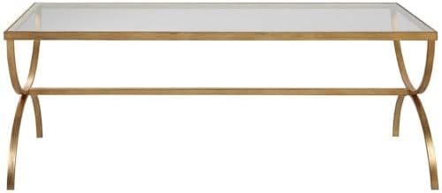 Uttermost Crescent - Coffee Table-18 Inches Tall and 48 Inches Wide