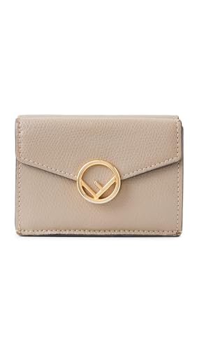Women's Pre-Loved Fendi Feise Tri-Fold Wallet, Brown, One Size