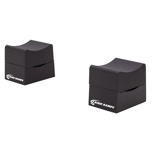 Race Ramps 2-Pack Wheel Cribs for Car Maintenance