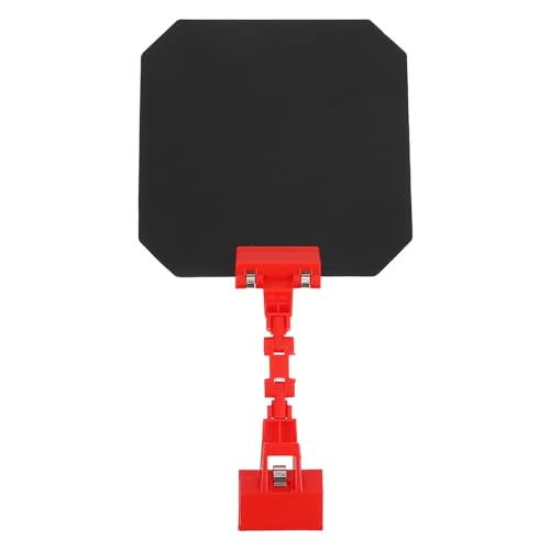 SHERCHPRY Cubierta para Casco de Soldadura Ajustable 7x13 Pulgadas, Panel Opaco Antichispas Portátil Clip 360°, Pantalla Multifuncional de Protección Ocular para Trabajo Industrial Segura