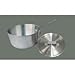 Winco Winware Aluminum Heavy Weight Sauce Pan, 10 Quart - 1 each.