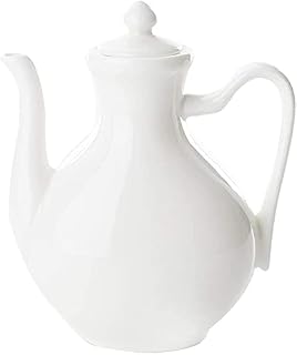Ceramic seasoning dispenser bottle Oil And Vinegar Cruet Olive Oil Bottle or Vinegar Bottle Drizzler White Bone China Oil Dispenser Bottle Soy Sauce Vinegar Cer