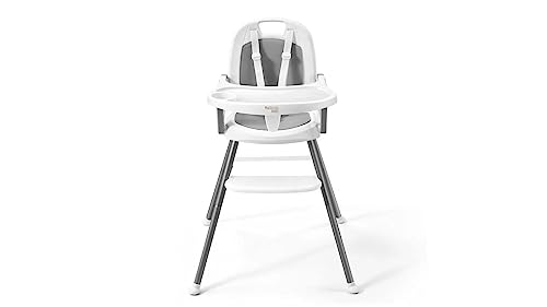 MULTILASER Cadeira de Alimentação Berry 3 em 1 Cinza Multikids Baby - BB391 2680.0 grams