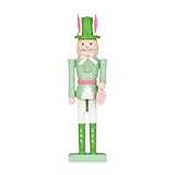 Art romantique en bois de Pâques : conçues avec une forme de lapin fantaisiste, ces décorations casse-noisette en bois donnent vie au romantisme et à la douceur de Pâques, enrichissant vos festivités saisonnières en insufflant de la chaleur dans les espaces de vie ou les salles à manger pendant cette période .