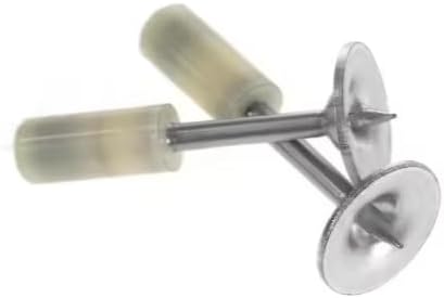 Round Nail Gun Pegs, 25mm, 7.3mm Diameter, 200-Pack, for Ceiling Installation