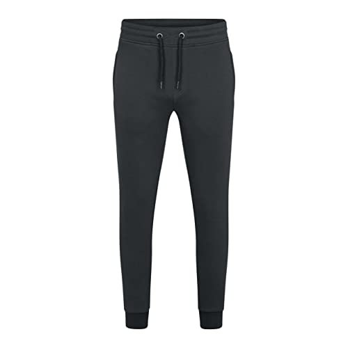 HRM Unisex 1500 Premium Joggingpants I Fair Trade Jogginghose Damen & Herren, 285 g/m² I Aus 70% Baumwolle & 30% recyceltem Polyester, Darkgrey, L., 13 €