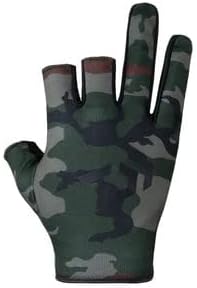 Daiwa DG-6423 Quick-Drying Gloves, 3-Piece Cut, XS - 2XL, Various