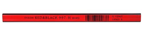 Dixon Industrial Carpenter Pencils, Hard Graphite Core
