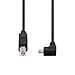 chenyang Micro USB to Printer Cable,Micro USB OTG 90 Degree Right Angled to USB Type B Printer Scanner Hard Disk Cable 30cm