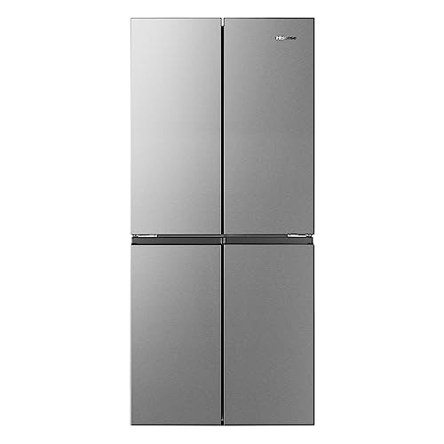 Hisense RQ563N4SI2 Frigorifico Cross Door, 181 cm, nevera de 290 L, congelador de 454 L, con regulador de humedad, función SuperCool.,Super Freeze,Control Táctil,Modo Vacaciones