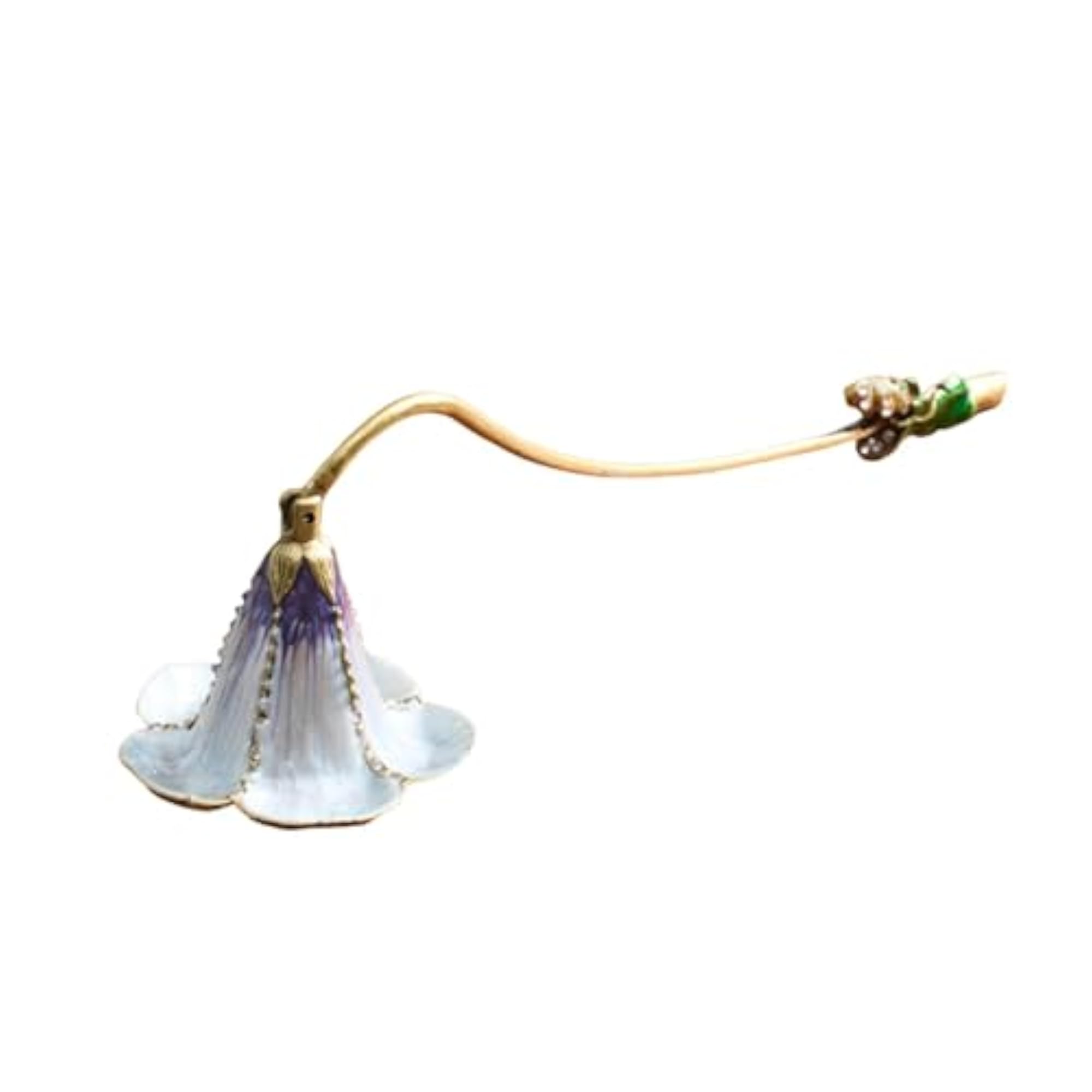 Candle Extinguishing Tool with Enamel Flower Accessories
