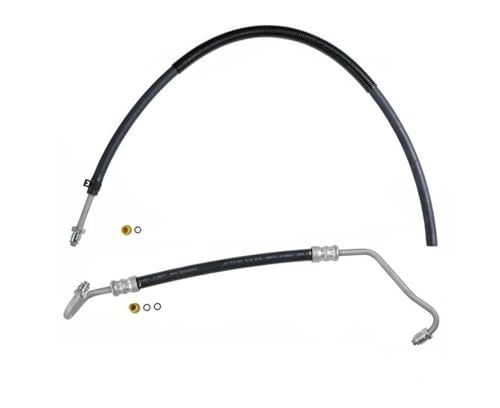 Power Steering Pressure Return Hose Line Replacement Parts For 1980 1981 1982 1983 1984 1985 1986 GM Pick Up 2nd Design 2Pc