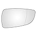 Riloer Specchietto retrovisore retrovisore alare superiore grande vetro PDEH sul lato sinistro del passeggero N/S-6. modelli Opel Astra 2004-2008