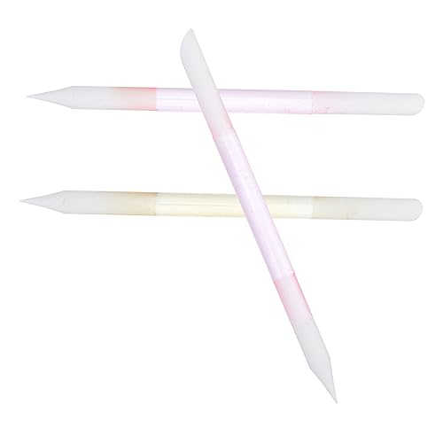 PAMINGONO エレガントで丈夫なガラス製ネイルファイルセット 3個入り マニ シェーピングファイル ネイルアートとポリッシュ用 ランダムカラー