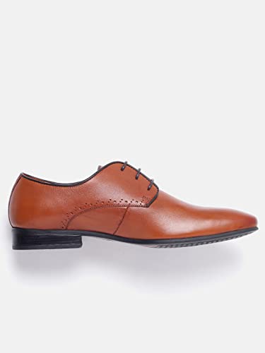 Image of Gabicci Cameron Leather Lace-up Formal Shoes for Men|1202|
