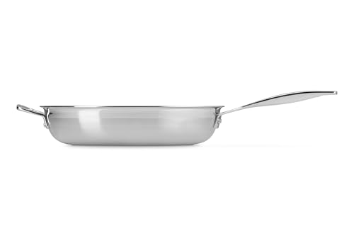 Image of Le Creuset Stainless Steel Classic 3-Ply Fry Pan, 12 inch