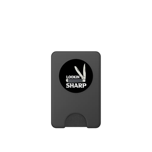 Flipping Knife Collector Knife Lovers Messerschärfer PopSockets PopWallet für MagSafe
