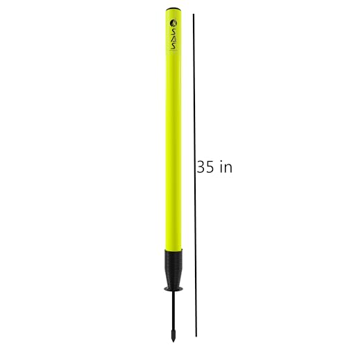 Image of SAS SPORTS PRO Plastic Cricket Target Stump | Mini Spring Target Cricket Stump for Bowling Practices | Cricket Practice Wicket | Spring Stumps for Cricket (Fluro Green)