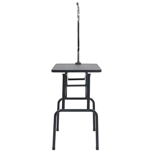 Mesa plegable Mangloder de 81 cm que evita resbalones de perros 4