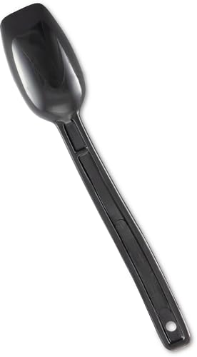 Image of Carlisle FoodService Products 9.5 inch Buffet Pasta Fork - Polycarbonate Serving Fork - Heat Resistant, Salad Bar Utensil, Black,1 count