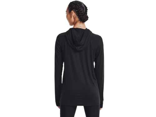 Under Armour Womens Performance Long Sleeve Hoody Black MD2