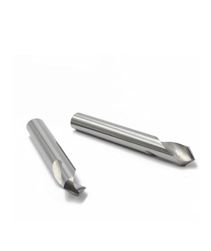 Tungsten Steel Alumi Num Fixed Point Special Chamfer Milling Straight Shank End Mill 1pcs(12MMxD12x75MM)