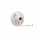 EATON 659-SP Eagle Ceiling Receptacle Lamp holder, 660 W, Medium Base, Porcelain, White