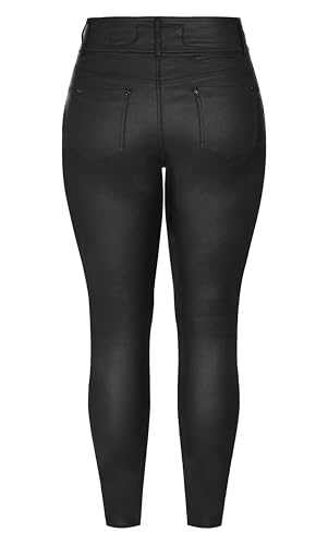 City Chic Women's Plus Size Jean - Skylar Short Skinny4