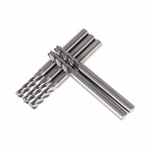 #US 5 PCS 5/32" 4 Flute End Mill 2" Overall Length 9/16" LOC