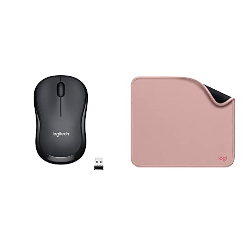 Image of Logitech M221 Wireless Mouse, Silent Buttons, 2.4 GHz with USB Mini Receiver, 1000 DPI Optical Track