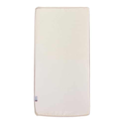 Matelas bébé 60x120cm d'appoint ferme TINÉO pour lit enfant déhoussable