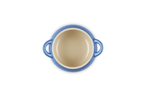 Image of Le Creuset Stoneware Blueberry Mini Cocotte, 16 oz., Azure