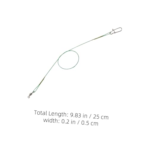 BESPORTBLE Leaders de Acero para Pesca 30 piezas miniatura 2