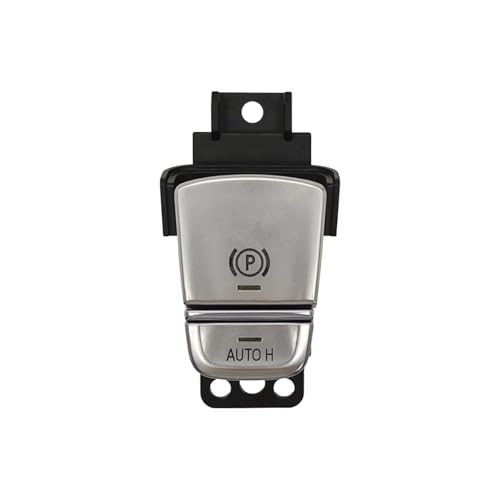 Bouton de frein voiture robuste finition noire mate pour console BMW Série 7 61316819981