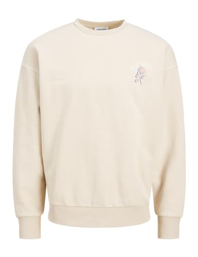 JACK & JONES Jjcharge Printed Sweat Crew Neck