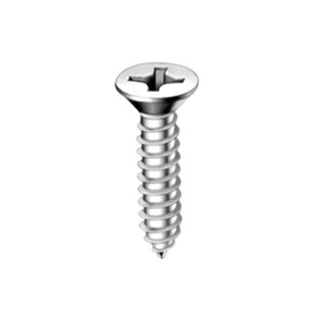 Vis autotaraudeuse 6,3x45 AISI 316 Osculati tête conique inox 316.7982