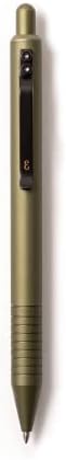 Everyman New Super Matte OD Green Grafton, Luxury Writing EDC Aluminum Pen with Premium Gel Ink, Office, Business, Executive Gift