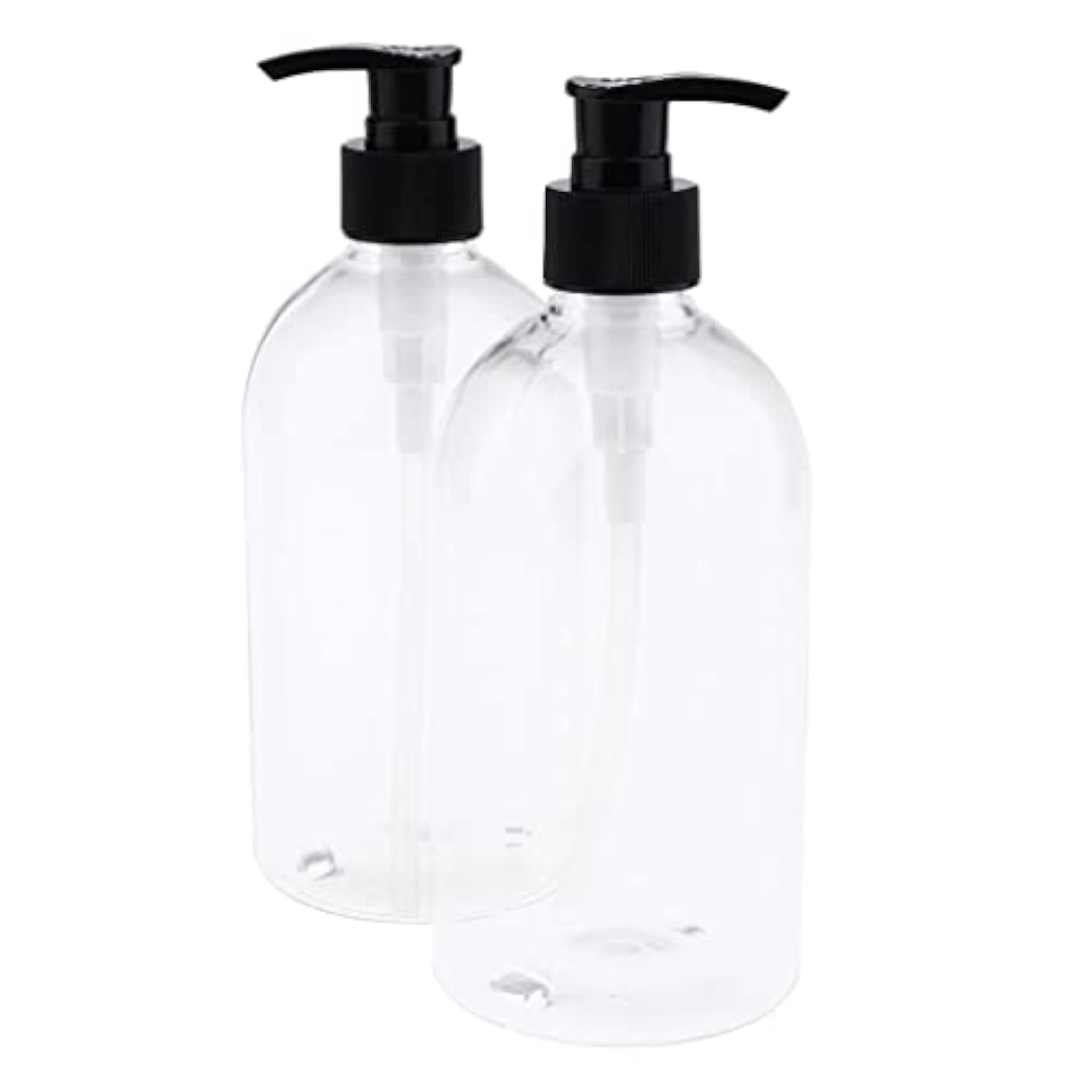 2Pcs 500mL Empty Lotion Bottle with Pump