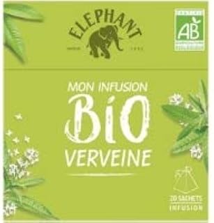 Elephant Infusion Verveine Bio (x20) 33g
