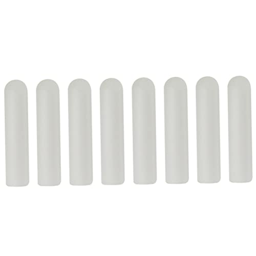 DEARMAMY 8Pcs Shoelace Tips Durable Plastic Shoe Lace End Tips for Repair for Sneakers and Casual Shoes Easy to Install