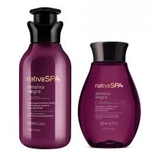 Combo Nativa SPA Ameixa Negra: Óleo Corporal Hidratante 200ml + Loção Hidratante Corporal 400ml