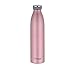 ThermoCafé Edelstahl Thermosflasche TC Bottle 750ml, Wasserflasche kohlensäurefest, Isolier-Trinkflasche Edelstahl rosa, auslaufsicher, 4067.284.075, Thermoskanne 12 Stunden heiß, 24 Stunden kalt