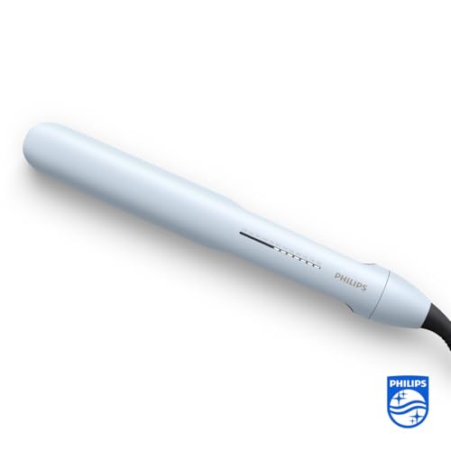 Piastra per capelli Philips serie 5000 con tecnologia termoprotettiva, Bianco [modello BHS520/00] - Immagine 1