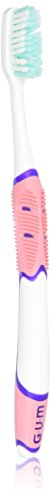 GUM 516 Technique Sensitive Care Toothbrush - Full - Ultra Soft (3 Toothbrushes), Assorted color