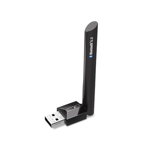 Image of TP-Link UB500 Plus Long Range USB Bluetooth Adapter PC, Wireless Connectivity, Adjustable Multi-Directional Antenna, 5.3 Bluetooth Dongle for PC, Wins, Mini-Sized, Plug&Play