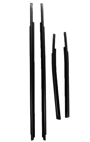 Sellos Puertas Ventanas Para Toyota Para Tundra 2007-2020 Cabina Doble 4 Piezas Moldura Ventana Burlete Sellado De Puerta Lateral Burletes Cinturón Accesorios coche