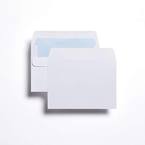 Indigo C6 White Self Seal Envelopes Pack of 50 Cover