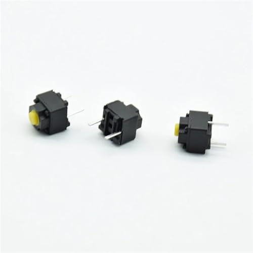 Interruptor de 6x6x7.3mm silencioso para trabajar de noche sin molestar con el ratón